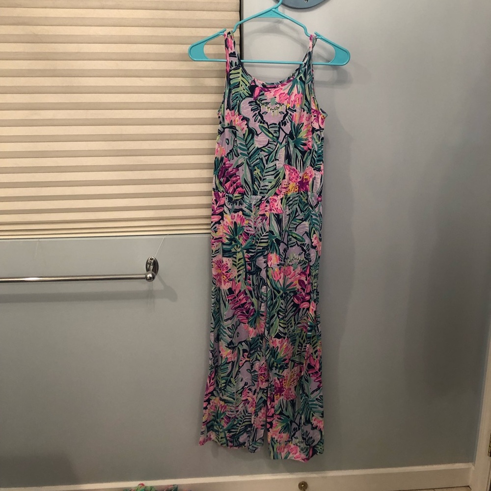 Lilly pulitzer kids jumpsuit in salt house soirée